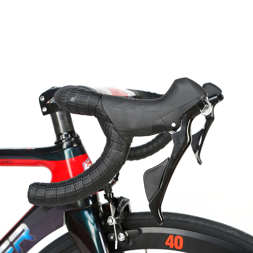 TWITTER T10 Pro Carbon Fiber Racing Bike , 50cm Road Bike Holographic Color