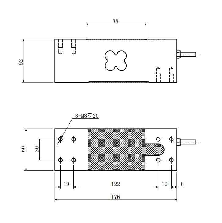 FA506 Aluminum Alloy Single Point Weight Sensor 50-1000kg High Precision Load Cell