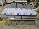 Commercial Counter Table Chest Of 6 Drawer Stainless Steel Refrigeration Kitchen