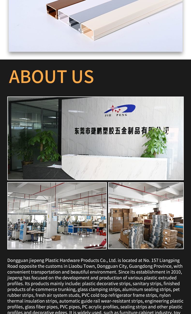 PVC Fiber Raceway Duct Plastic Trunking PVC Fiber Optic Tray Wire Channel
