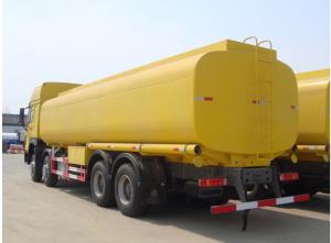 China 8X4 371HP 28CBM Diesel Fuel Tanker Truck Heavy Duty ZZ1317N4667W wholesale
