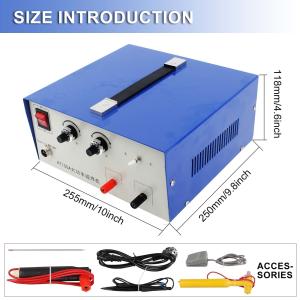 China 100A Jewelry Welding Machine Jewelry Spot Welder 600W Adjustable Pulse Sparkle wholesale