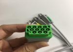 3 Lead ECG Trunk Cable 2106309-002 With Intergrated Grabber Leadwire 12FT