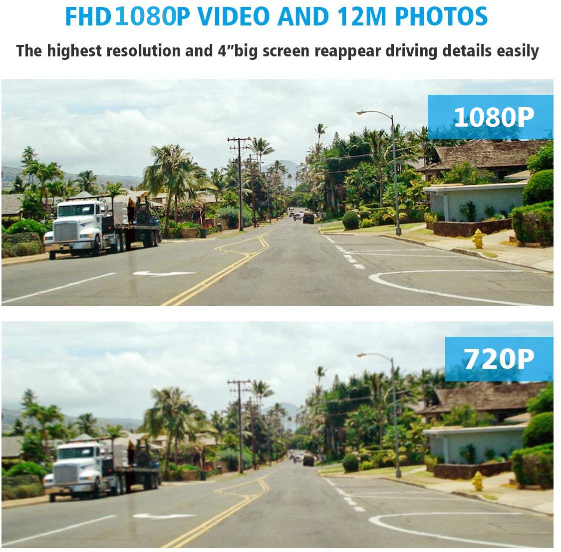 1080P Dashboard Portable Mini DVR Recorder 170 Degree Wide Angle