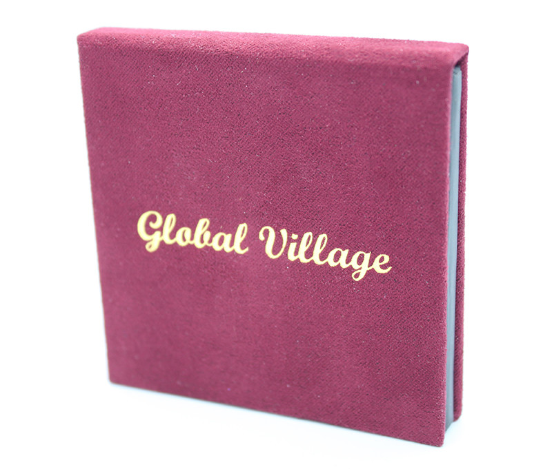 Pink Printing Empty Blush Palette Square Customized Single Blush Pans