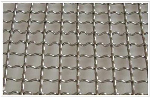 SS304 Stainless Steel Crimped Wire Mesh Good Filter Performance Long Using Life