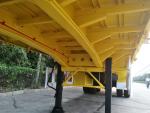 CIMC 3 Axle 40ft Flatbed Container Semi Trailer Truck SHACMAN