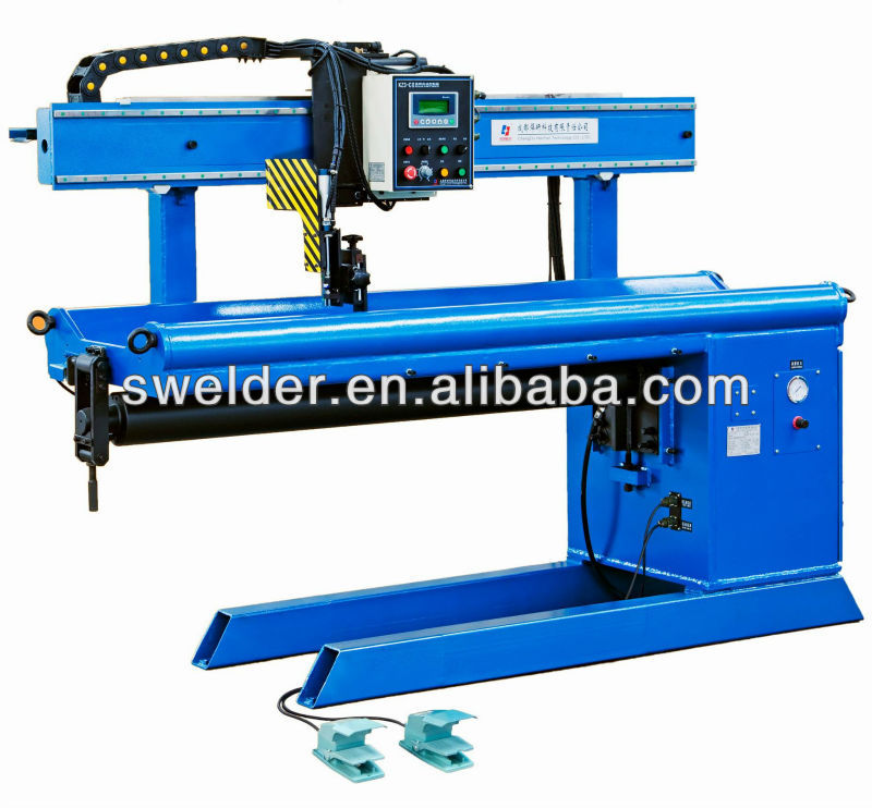 Automatic Longitudinal Seam Welder High Precision Cylinder Metal Lathe Welding Machine