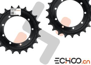 China Kubota K030 Small Chain Sprocket / Black Idler Sprocket 40 Chain High Strength wholesale