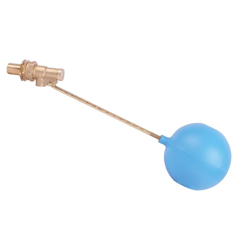 Bulkhead MNPT Brass Float Valve brass fill valve 3/4 In 65gram