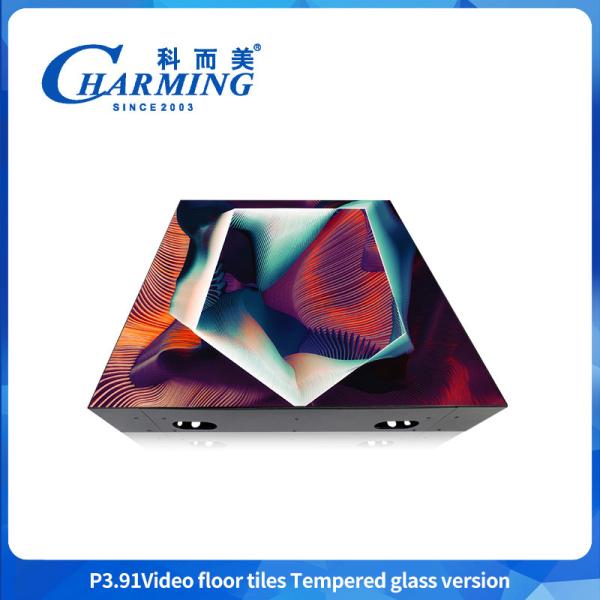GOB ProcessGlass Dance Floor Tempered P3.91 Glass Dance Floor Rapid Packaging