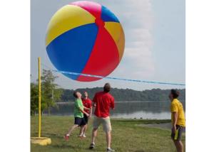 China 2m 6.5ft Inflatable Beach Ball For Pool Parties, Beach Games, And Lawn Sports Events on sale