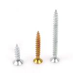 C1022 Yellow Zinc Drywall Screw Carbon Steel Flat End Round Head Galvanized