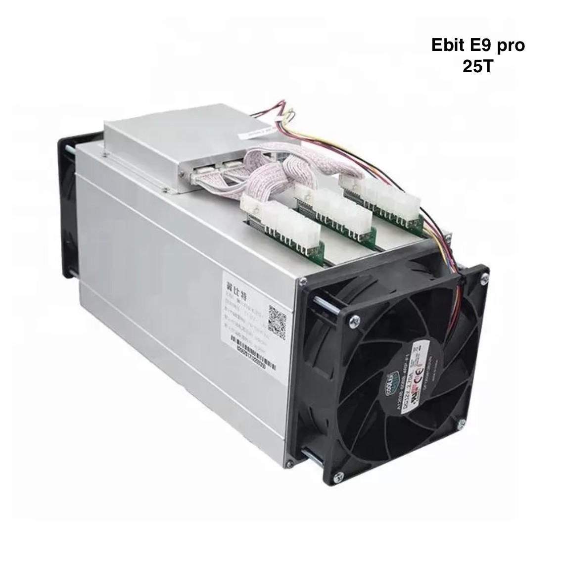 Sha256 Ebang Ebit E9 Pro 25TH/S Bitcoin Miner Machine 3500W Power