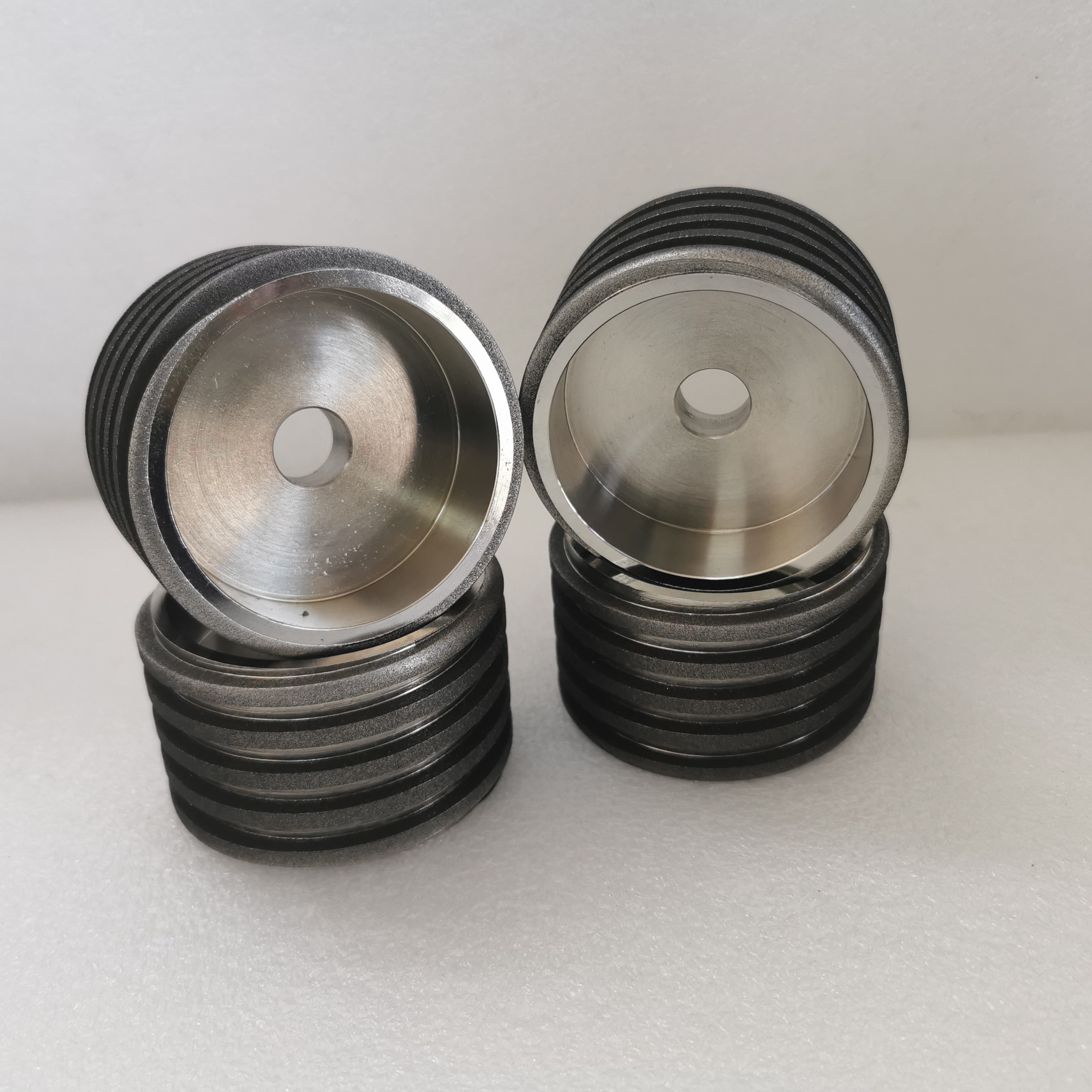 Long-Lasting Sharpness 120*54*20 Strength Electroplated Helical CBN Grinding Wheels