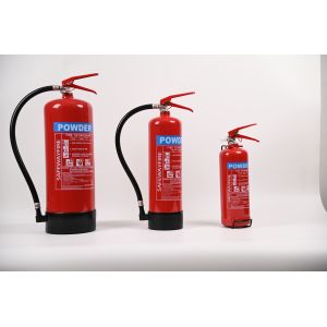 SAFEWAY 2pcs 3kg Empty Fire Extinguisher Cylinder Multi Purpose