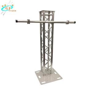 China Spigot Aluminum Lighting Truss Safety Span 50*3mm Main Tube wholesale