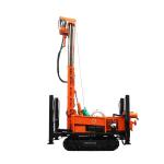 Diesel Power 260m Water Well Rock Pneumatic Drilling Rig