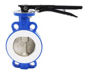 China Concentric Ductile Iron Disc DN40 Wafer Butterfly Valve wholesale