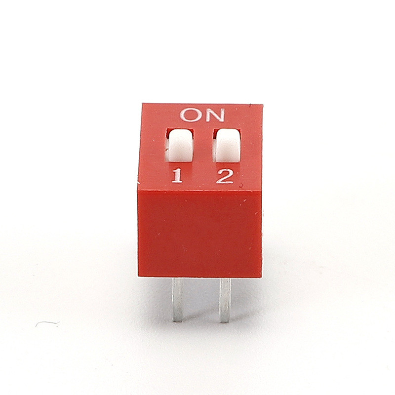 8 Position 1P 2P Waterproof Electronic Dip Switch Single Pole Single Throw 2.54 Pitch