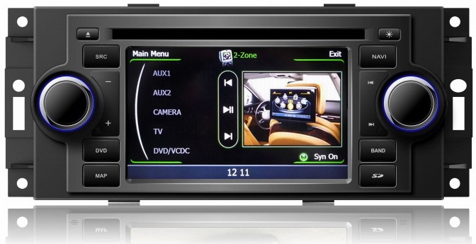 Ouchuangbo Car GPS DVD for Chrysler 300C /PT Cruiser Auto Radio 3G Wifi S100 Platform OCB-206
