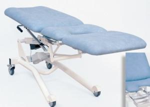 China Electric Obstetric Table Blue Gynecology Chair For Gynecologic Examination wholesale