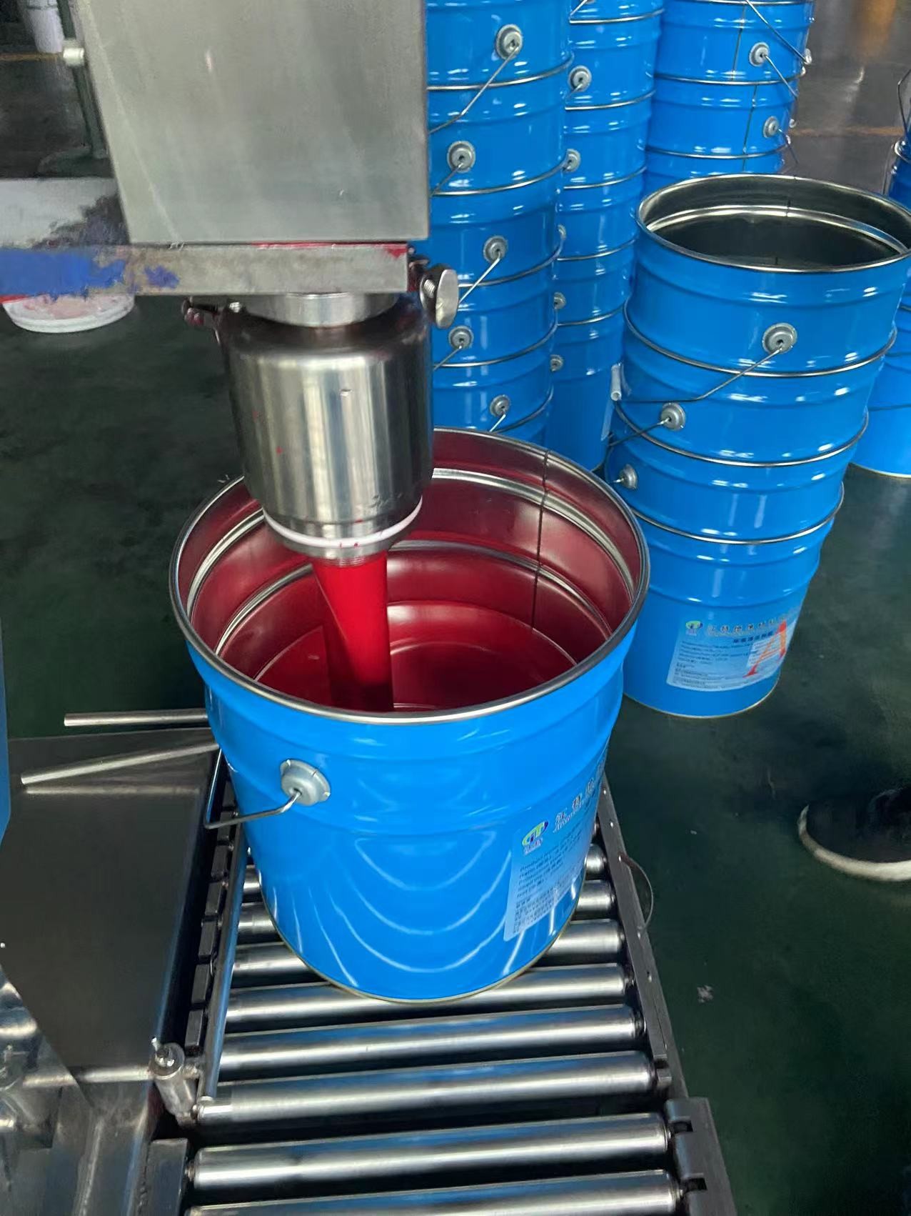 Red Iron Oxide Epoxy Pigment Paste Liquid Fe2o3 Coating Cas 25068 38 6