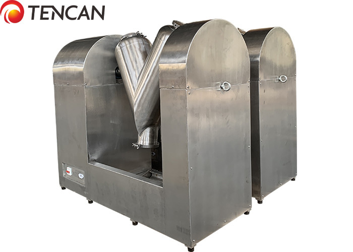 280kg PLC Controlled Powder Mixing Machine V-Type Powder Mixer