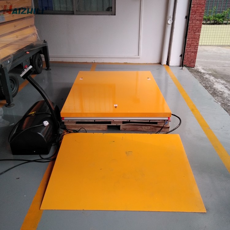Heavy duty design low-type 1000kg mini electric scissor lift table