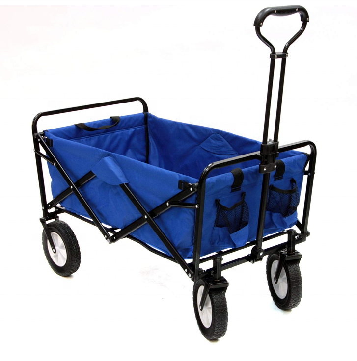 260KGS Capacity Foldable Wagon Cart Outdoor Tools Collapsible Beach Wagon