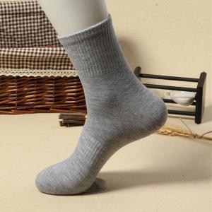 China 100 cotton business socks wholesale