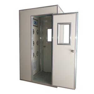 China GMP Standard 380V Pharmaceutical Cleanroom Air Shower Sliding Door wholesale
