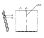 Aluminum Geodesic Dome Roofs NBR Lip Profile Floating Roof Tank