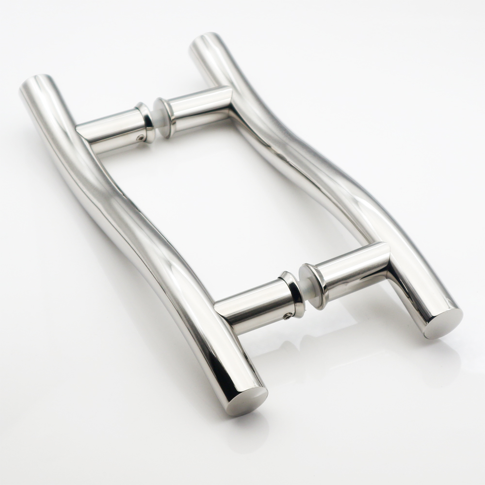 12" Heavy Duty Modern Design Style H Shape Stainless Steel 304 Push Pull Door Handle