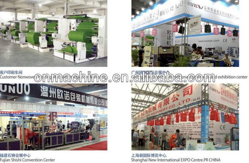 ONL-XB700 Model Latest full automatic non woven box bag making machine with handle