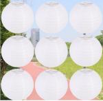 White Lantern Wholesale, Spot Wedding Paper Lanterns, Children's Drawing