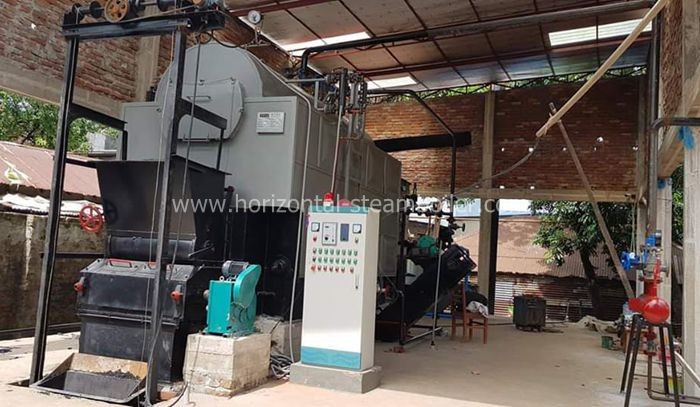Environmental Industrial Biomass Fired Steam Boiler For Plywood Industry 6 Ton/H