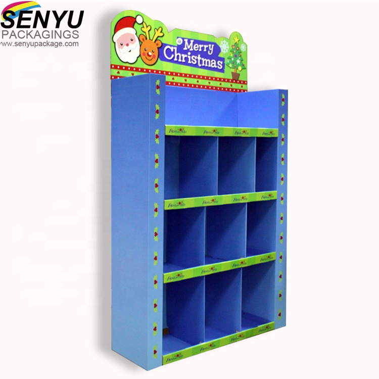 Pop Up Retail Cardboard Shop Display Stands for Makeup Recycled Materials