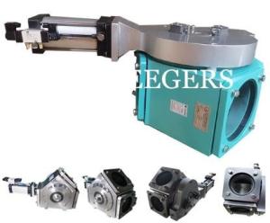China Pneumatic Diverter 2 Way Transfer Valve Medicine Plug Diverter Valve wholesale