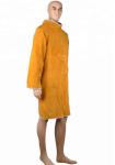 Durable Cow Leather Welding Clothes Long Coat Apron Protection Clothes PPE