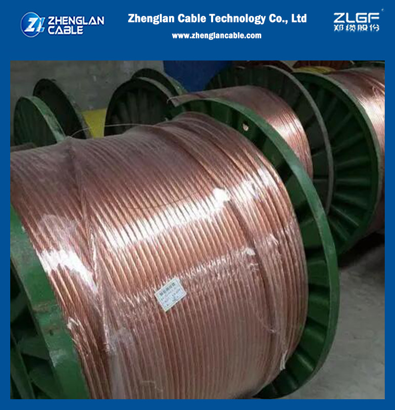 Bright Copper Clad Steel Strand Wire CCS Conductor For Earthing/Grounding System
