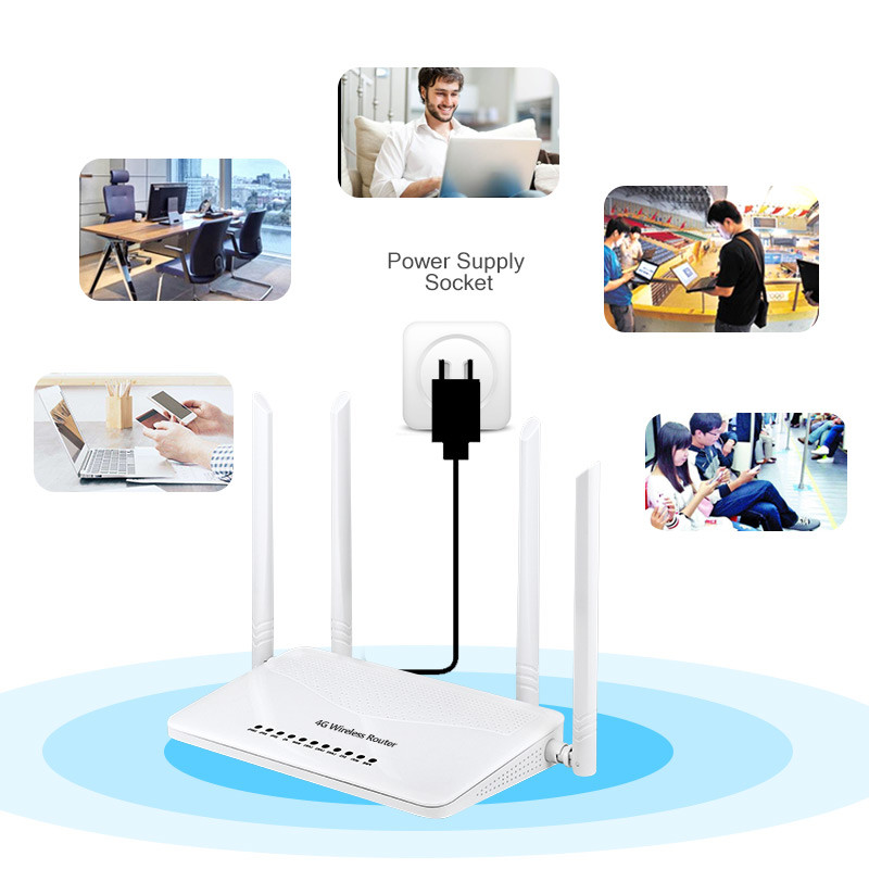 Manufacturer Industry Grade Pcb Board 4 Port Bridge Long Range 3g Wifi Router