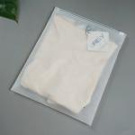 PEVA Frosted Plastic Zip Bags for Underwear Clothes Packaging