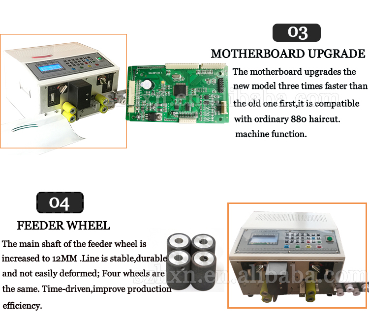 High Precision YH-825 Automatic Wire Cutting and Stripping Machine for 1.5-3.5MM Wires