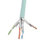 10G Cat6a Ethernet Cable 1000 Ft CU Conductor Bulk Network Cable