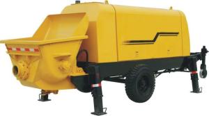 China HBT80.12.110S 110kw Electric Trailer Mounted Mini Concrete Pump wholesale