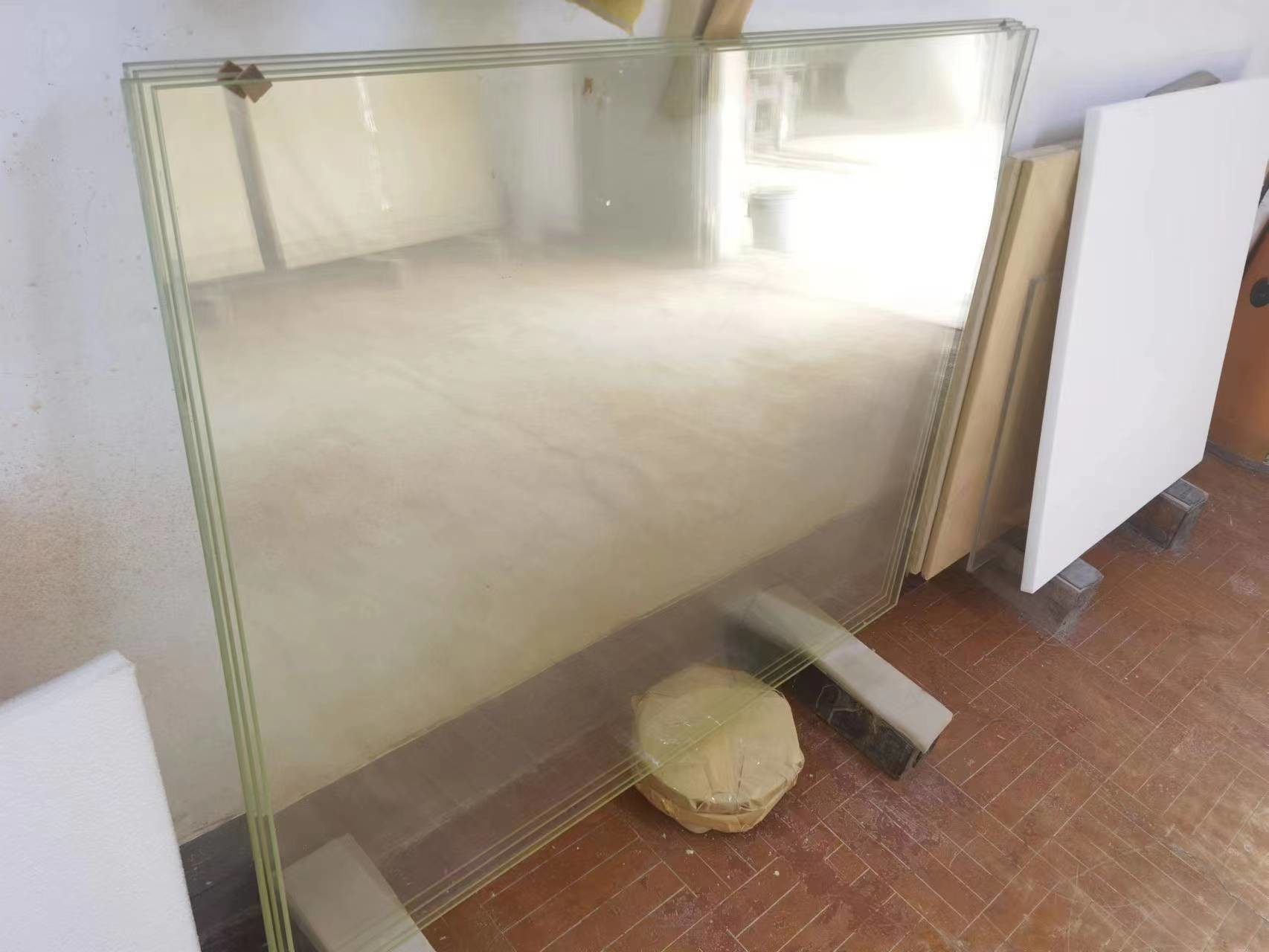 10mm Radiation Protection Glass For PET CT Room Xrays