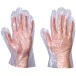 Plastic Polythene HDPE PE Clear Disposable Gloves For Hospital And Household