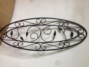 China Round / Square Steel Wrought Iron Glass Tempered Durable Antiseptic wholesale