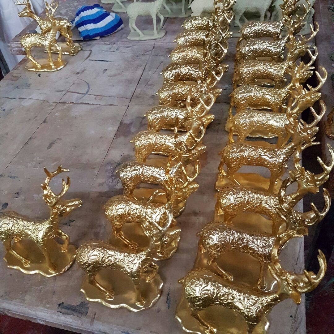 Recyclable Golden Effect Nano Mirror Spray Chrome Plating